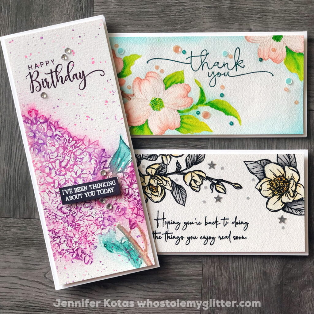 Three Easy Ways to Watercolor Beautiful Floral Stamps - Who Stole My ...