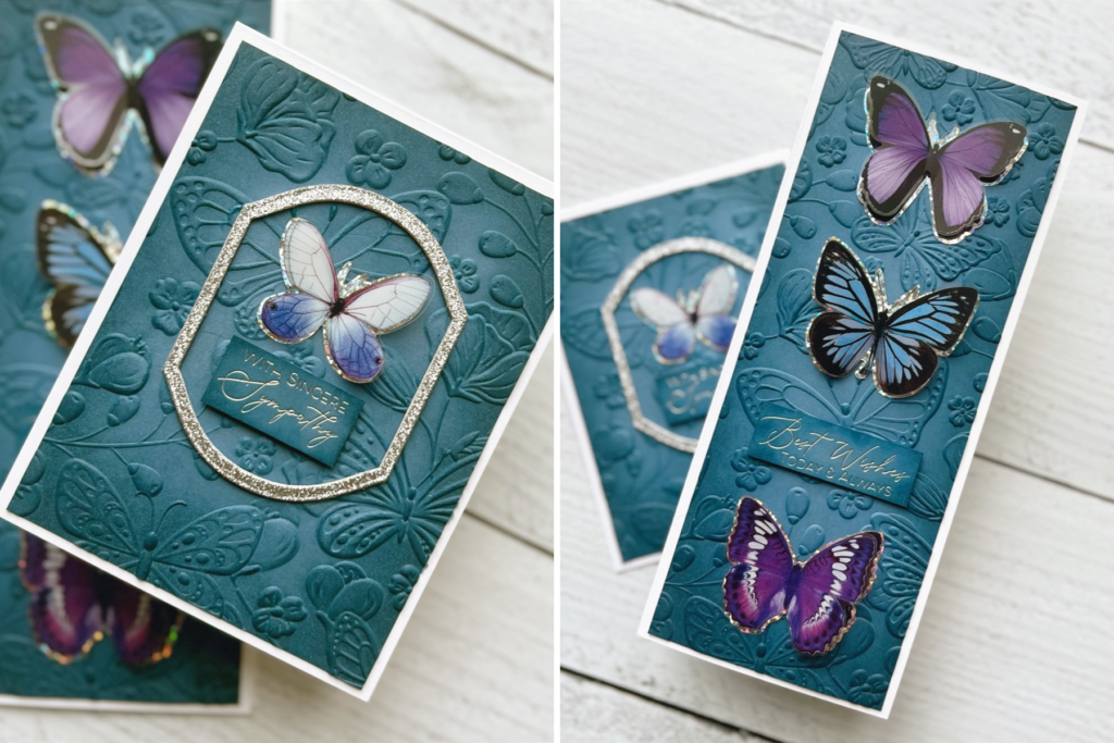 Spellbinders Timeless Butterflies - Who Stole My Glitter?